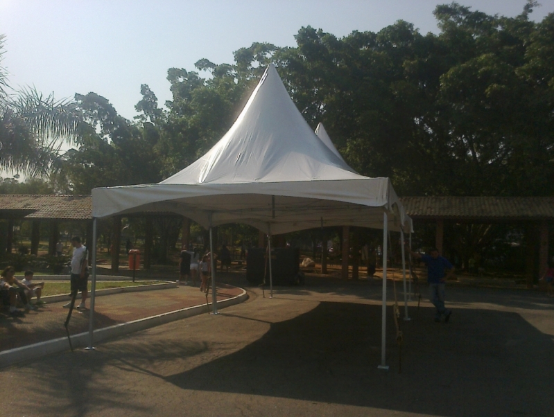 Tendas Chapéu de Bruxa em São Paulo São Caetano do Sul - Tenda Chapéu de Bruxa 5x5