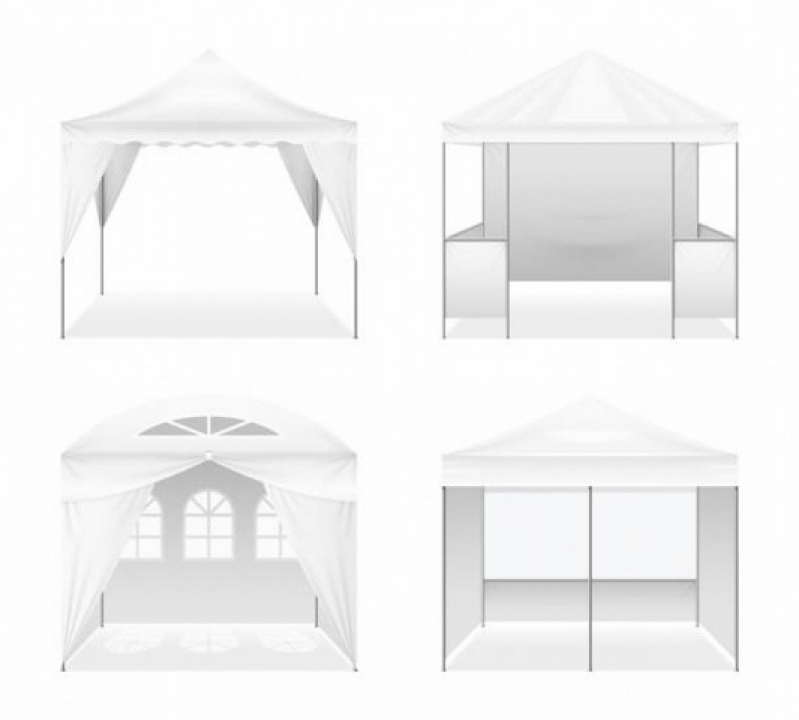 Tenda 6x3 Sanfonada Parelheiros - Tendas para Aluguel