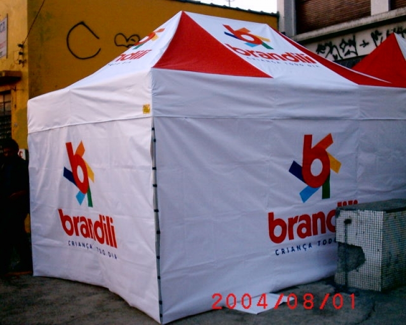 Tenda Articulada Personalizada Preço Osasco - Barracas Personalizadas em São Paulo