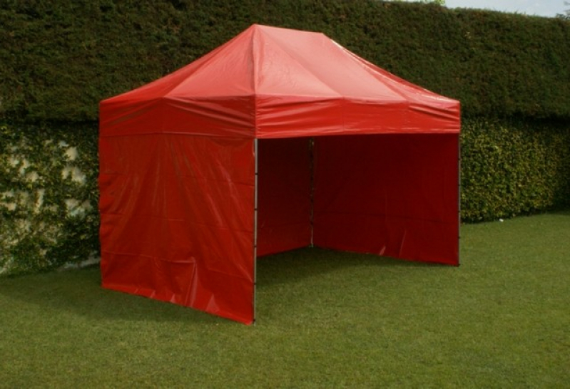 Tenda com Lateral Fechada Parque Peruche - Tendas Fechadas para Eventos