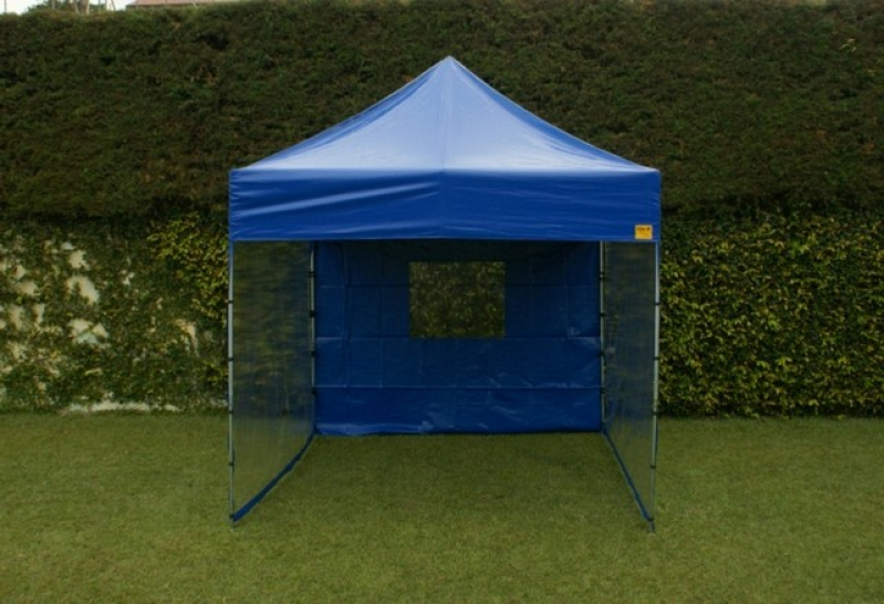 Tenda Fechada 3x3 Itaim Bibi - Tenda com Proteção Lateral