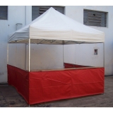 Tenda Sanfonada Personalizada Preço Parque do Carmo - Tenda Sanfonada Articulada