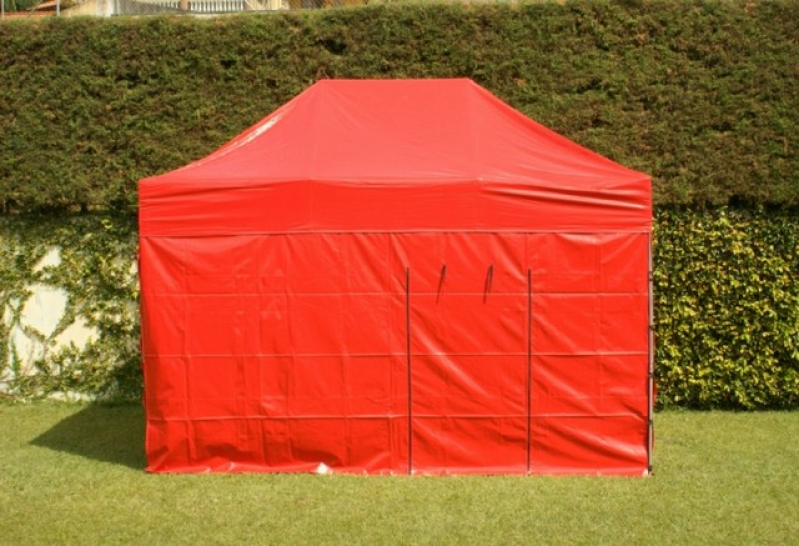 Tendas Fechada na Lateral Santa Efigênia - Tendas Fechadas para Eventos