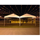Tenda Sanfonada para Jardim