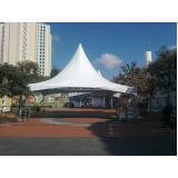 locação de coberturas e tendas preço Cidade Jardim