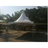 locação de tenda piramidal Parque São Lucas