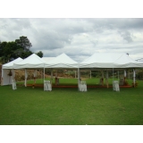 locação de tendas para casamentos preço Taboão da Serra