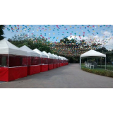 tenda balcão para eventos Cidade Tiradentes